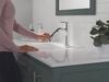 Single Handle Pull-Down Bathroom Faucet