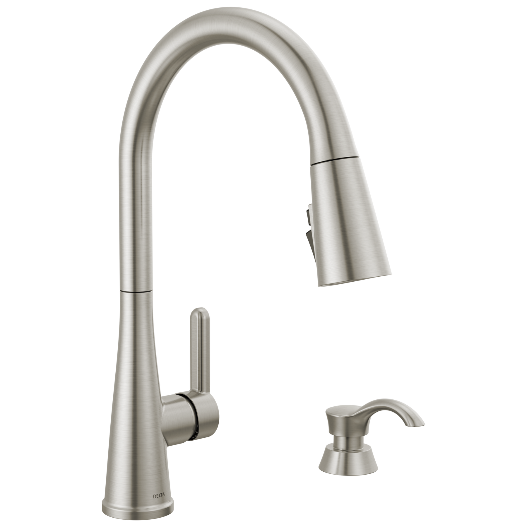 Pull-Down Kitchen Faucet w/Soap (Recertified)