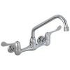Two Handle 8 In Wallmount Service Sink Faucet