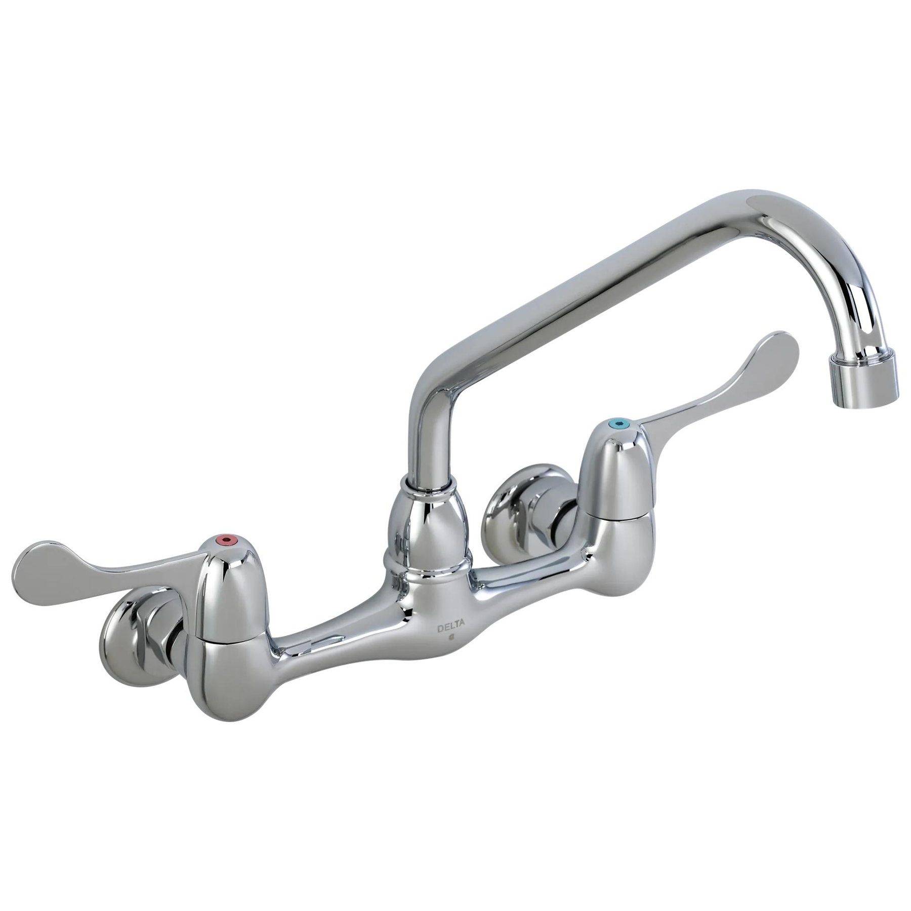 Two Handle 8 In Wallmount Service Sink Faucet