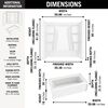 60x30 Alcove Bathtub Bundle - Right