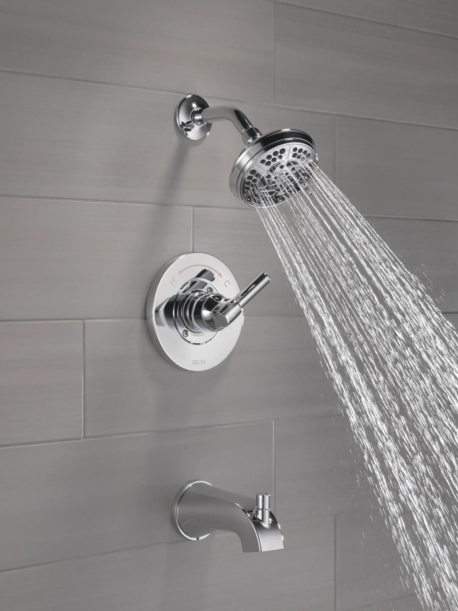 Monitor® 14 Series Tub & Shower Trim in Chrome 144891 | Delta Faucet