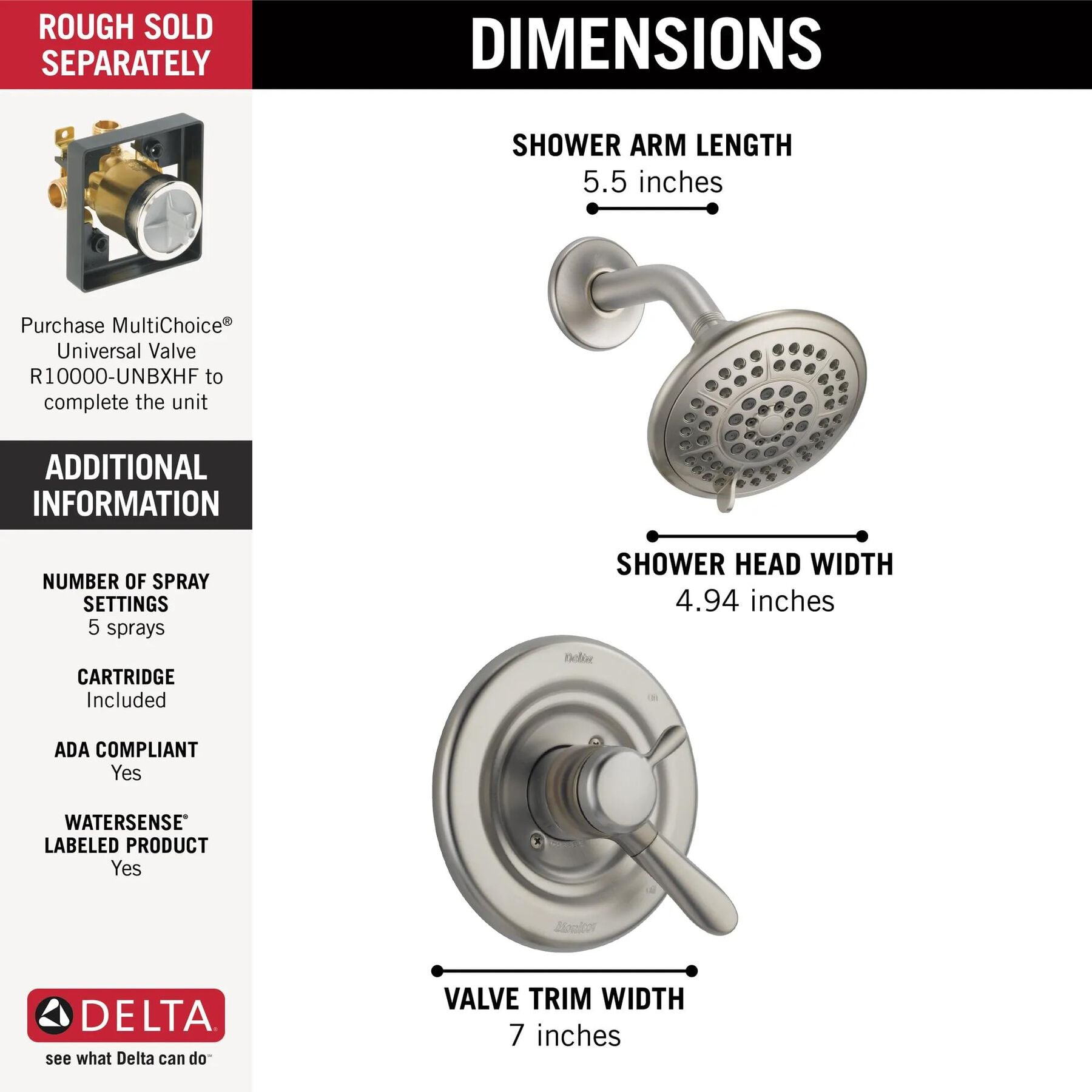 Monitor&reg; 17 Series Shower Trim