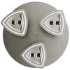 H<sub>2</sub>Okinetic&reg; Pendant Raincan Shower Head with LED Light