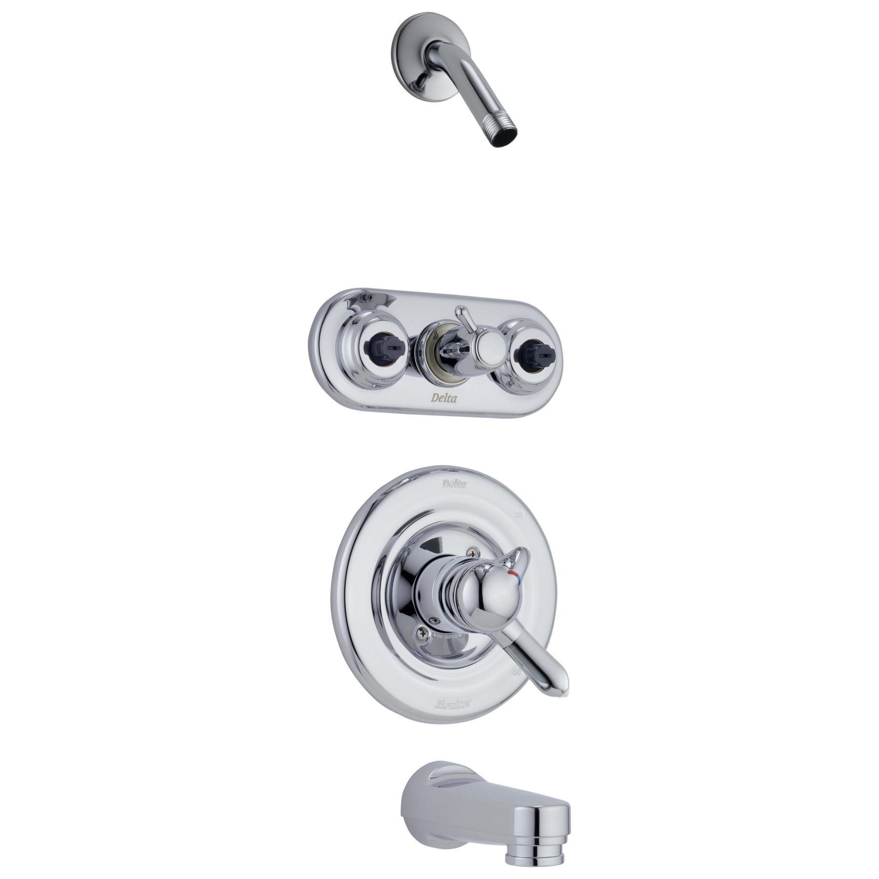 Monitor(R) 18 Series Tub and Jetted Shower(TM) Trim - Less Shower Head