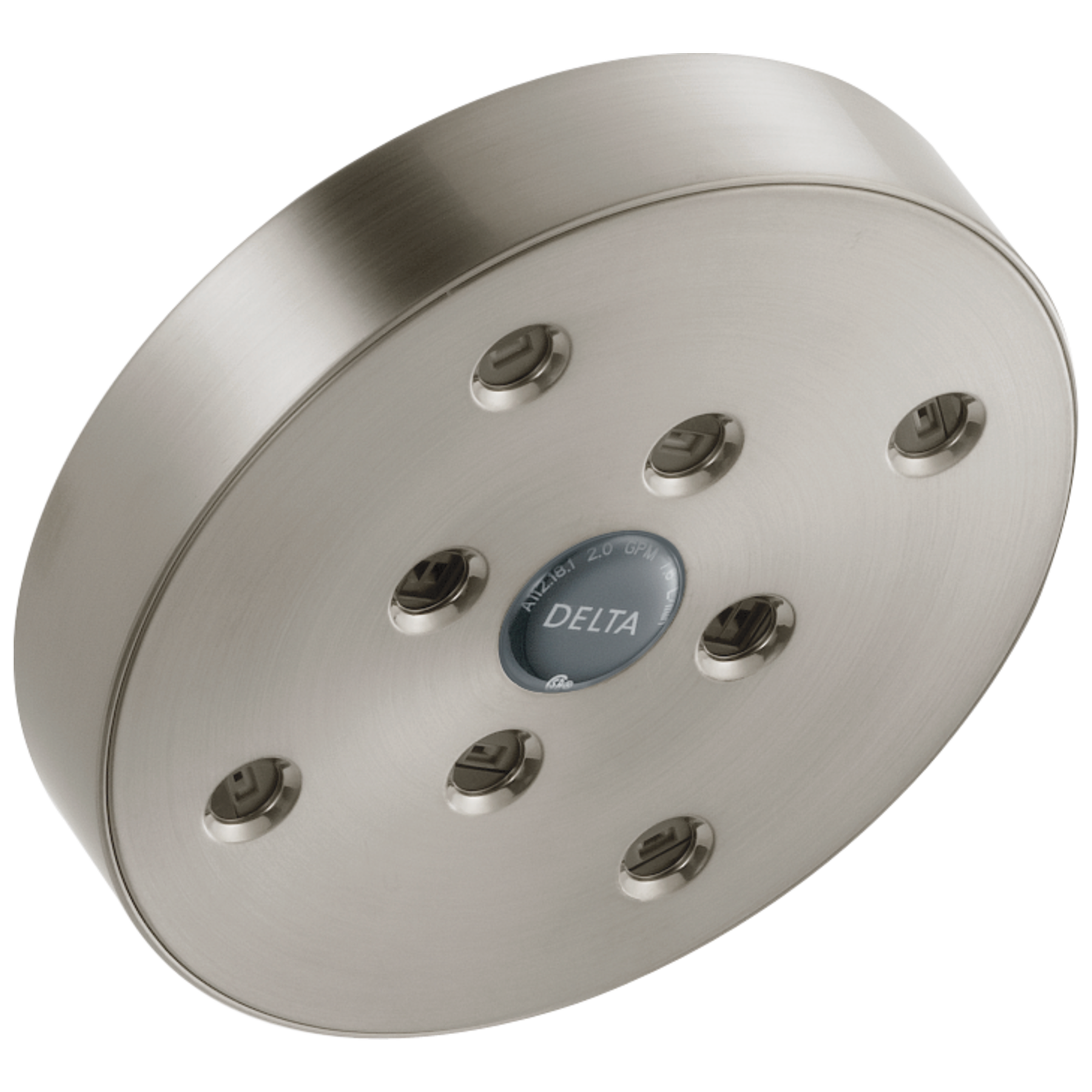 H<sub>2</sub>Okinetic&reg; Single-Setting Raincan Shower Head (Recertified)