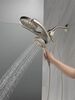 HydroRain&reg; 4-Setting Two-in-One Shower Head (Recertified)