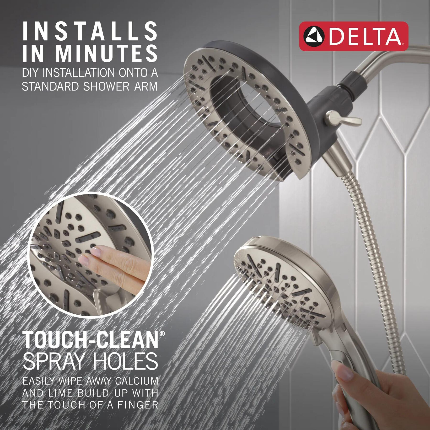 In2ition&reg;&nbsp;5-Setting Two-in-One Shower
