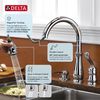 Single Handle Pull-Down Kitchen Faucet with Soap Dispenser