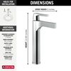 Single Handle Vessel Bathroom Faucet (Recertified)