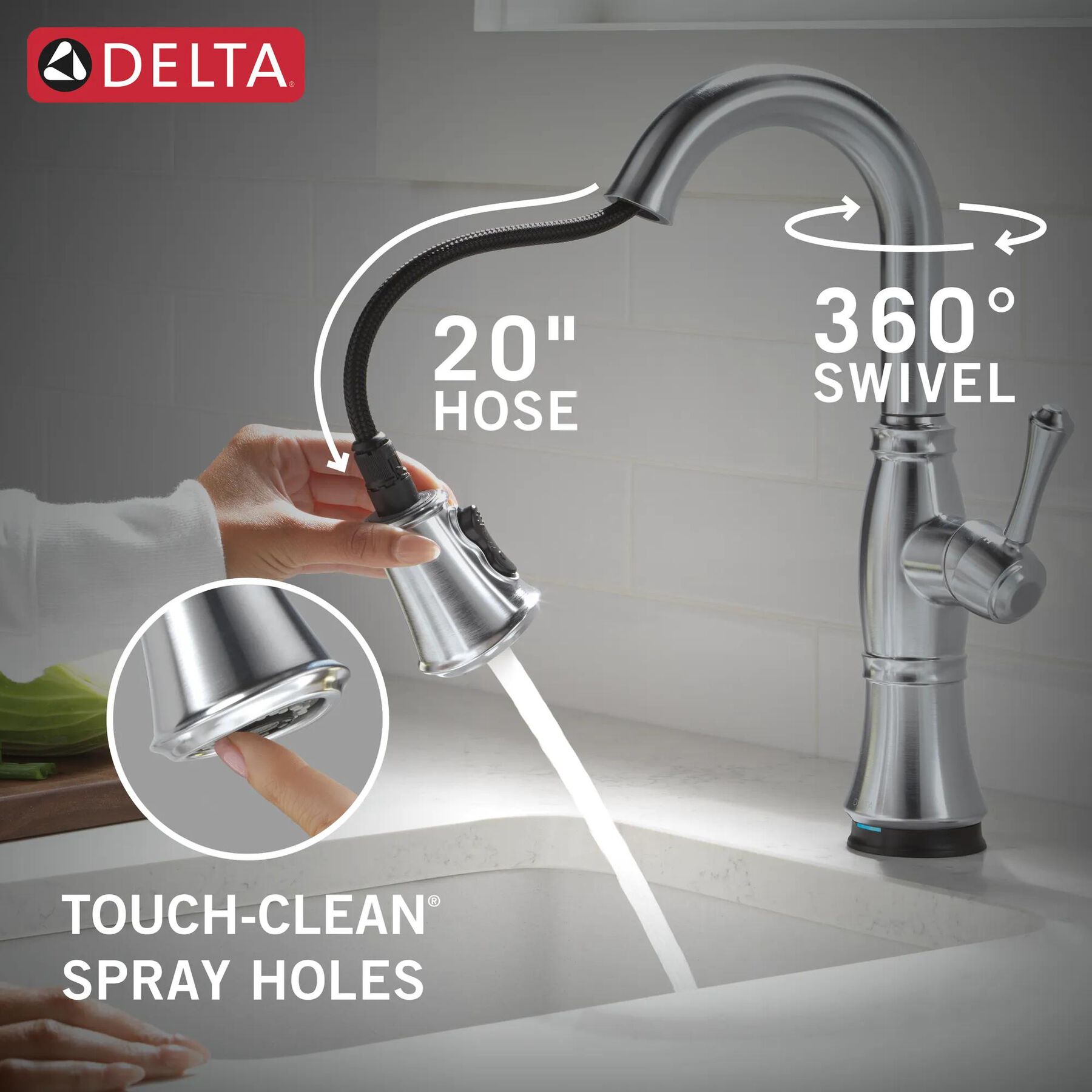 Touch2O&reg; Bar / Prep Faucet with Touchless Technology
