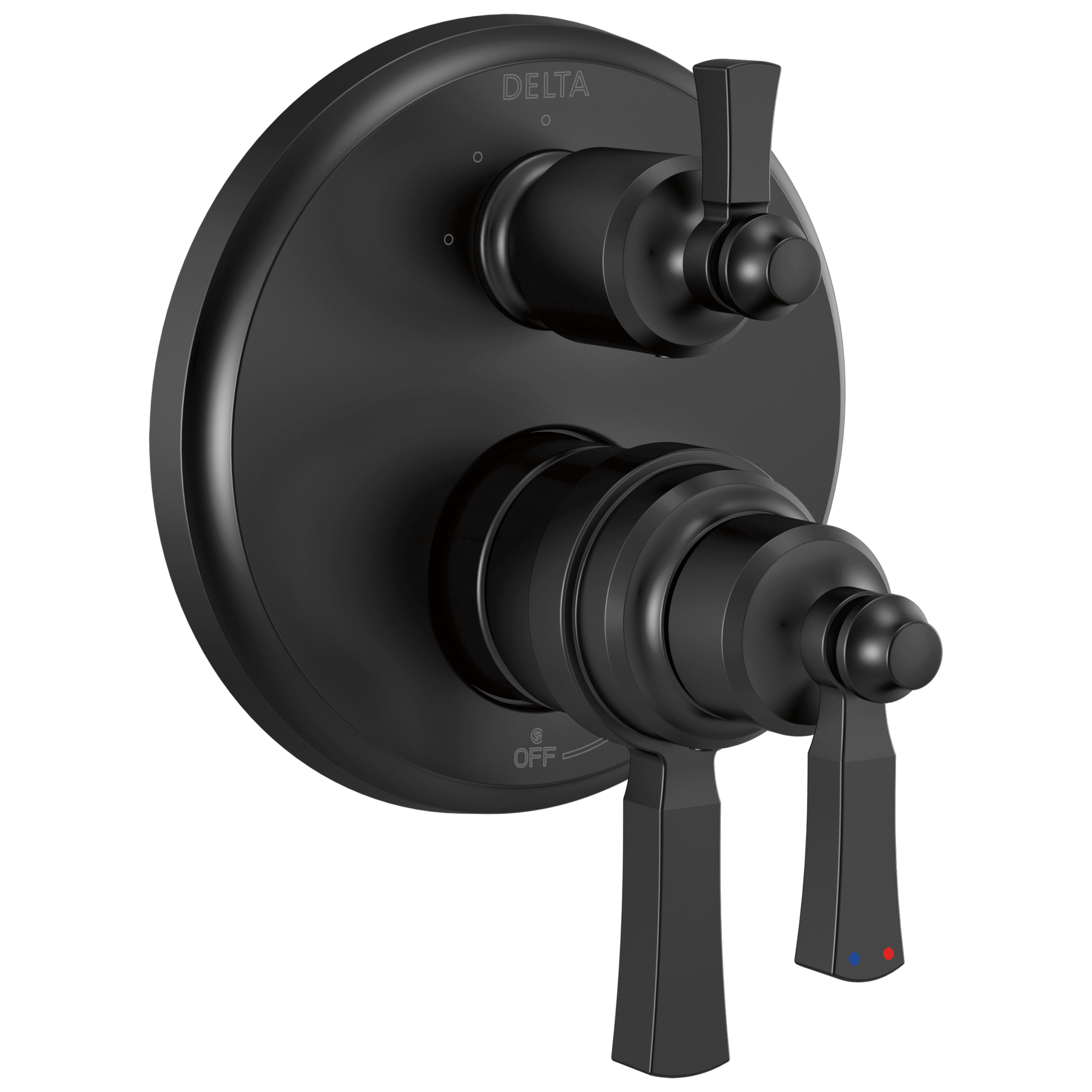 Traditional 2-Handle Monitor 17T Series Valve Trim with 3 Setting Diverter