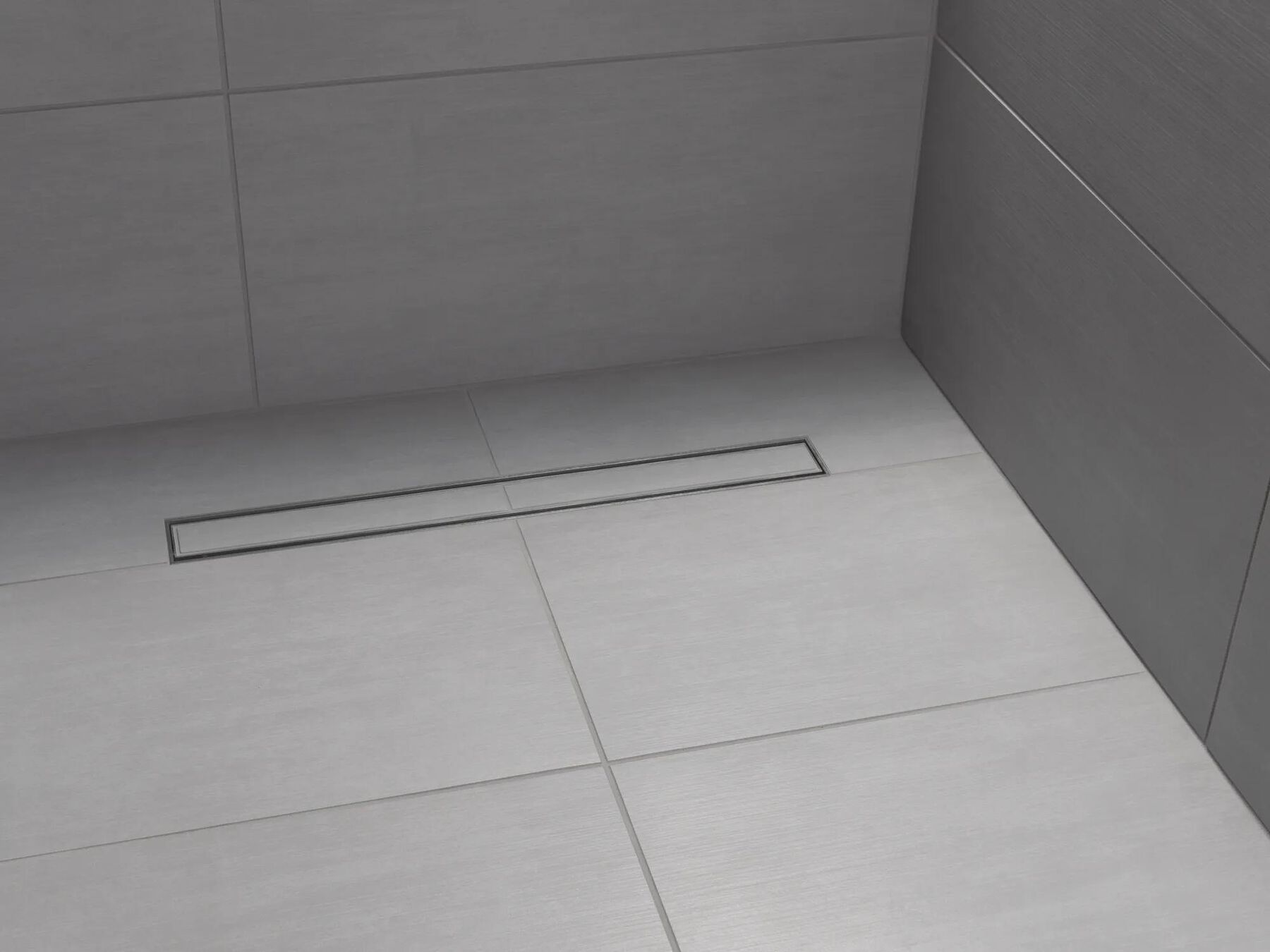 24" Reversible Linear Shower Drain Trim
