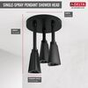 H<sub>2</sub>Okinetic&reg; Pendant Raincan Shower Head with LED Light (Recertified)