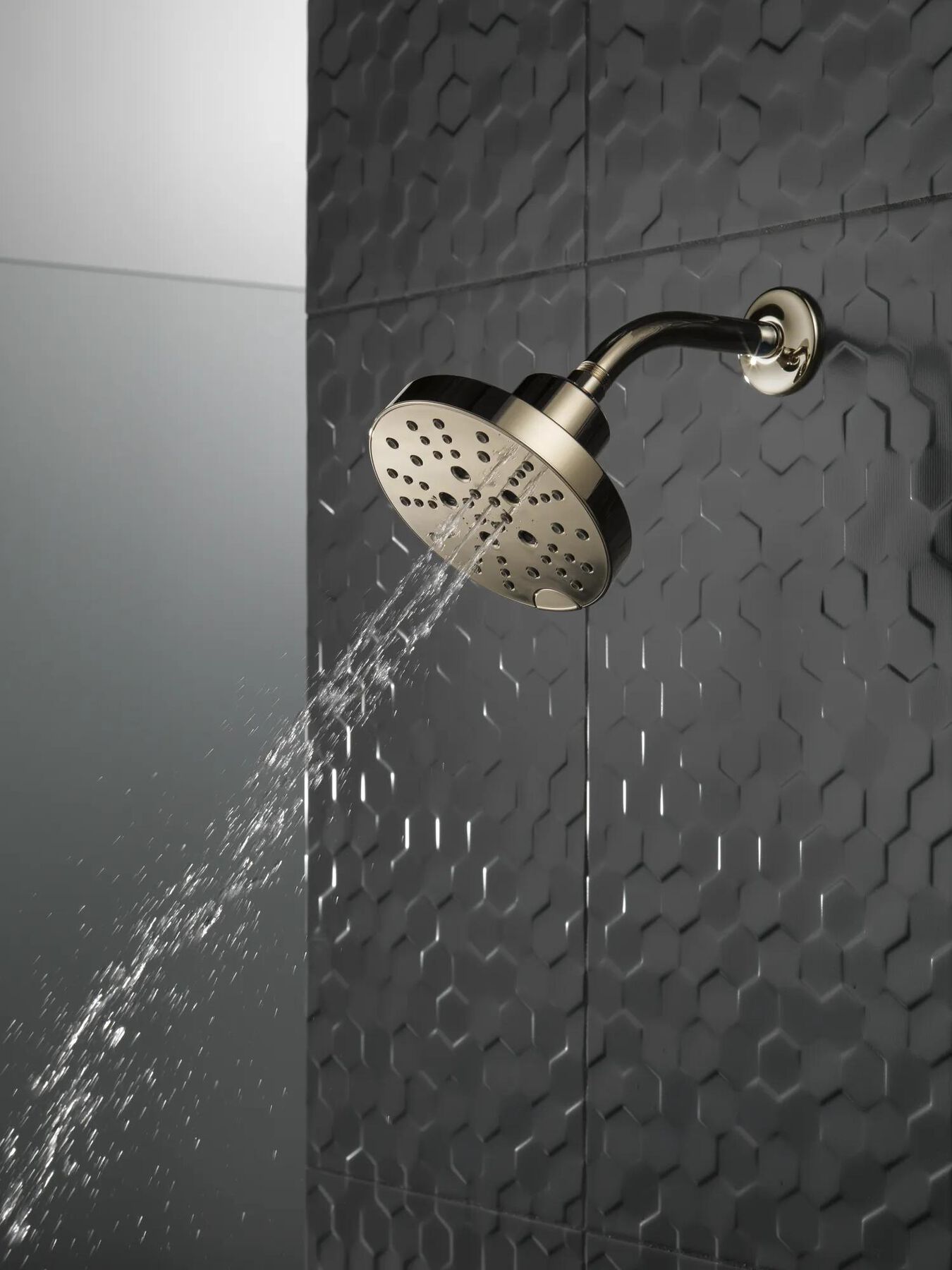 H<sub>2</sub>Okinetic&reg; 5-Setting Contemporary Raincan Shower Head