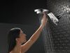 HydroRain&reg; H<sub>2</sub>Okinetic&reg; 5-Setting Two-in-One Shower Head