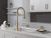 Single-Handle Pull-Down Spring Kitchen Faucet