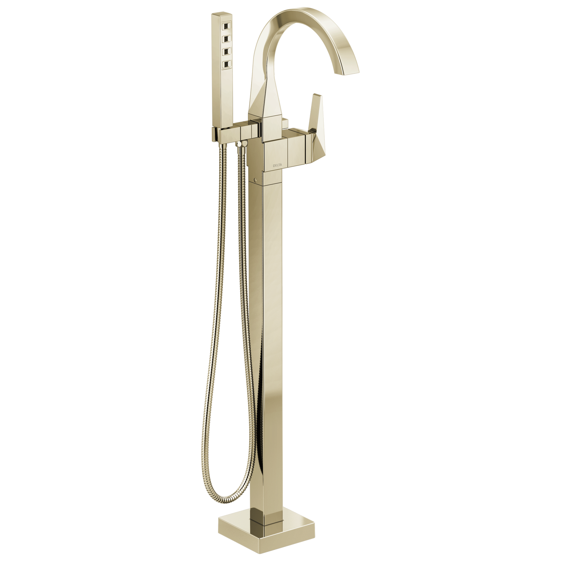 Single Handle Floor Mount Tub Filler Trim (Recertified)
