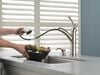 Single Handle Pull-Out Kitchen Faucet with Soap Dispenser