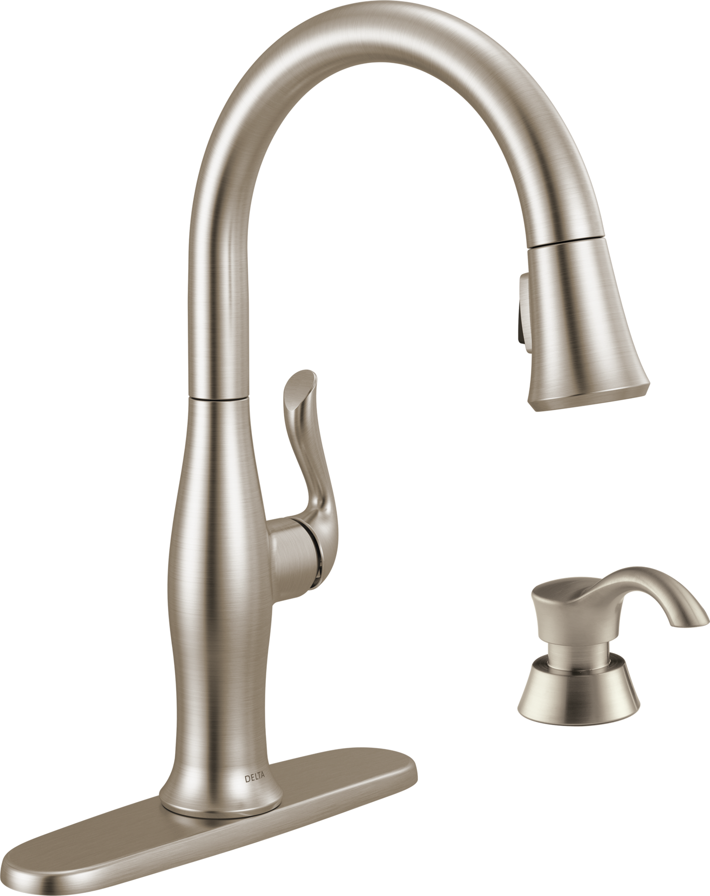 Pull-Down Kitchen 1 Handle with Soap Dispenser Bundle