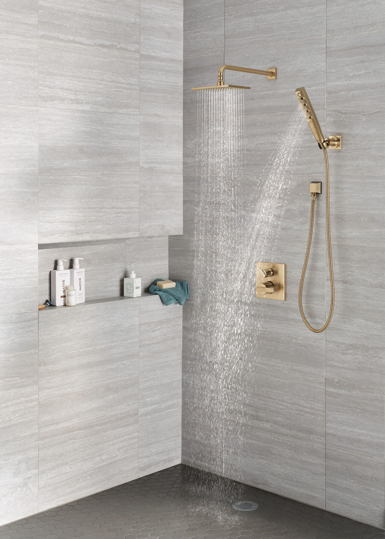 3-Setting Custom Shower Bundle with Raincan - 14 Series