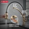 Single Handle Pull-Down Kitchen Faucet with ShieldSpray
