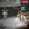 Touch<sub>2</sub>O&reg; Technology Kitchen Faucet with Touchless Technology