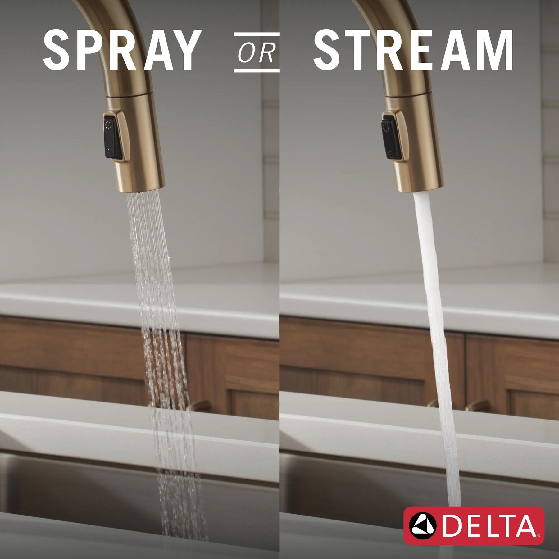 Single Handle Pull-Down Kitchen Faucet&nbsp;