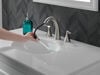 Two Handle Widespread Pull-Down Bathroom Faucet