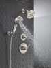 7-Setting Wall Mount Hand Shower with Cleaning Spray