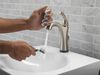 Single Handle Bathroom Faucet with Touch<sub>2</sub>O.xt&reg; Technology