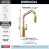 Single Handle Pull-Down Kitchen Faucet