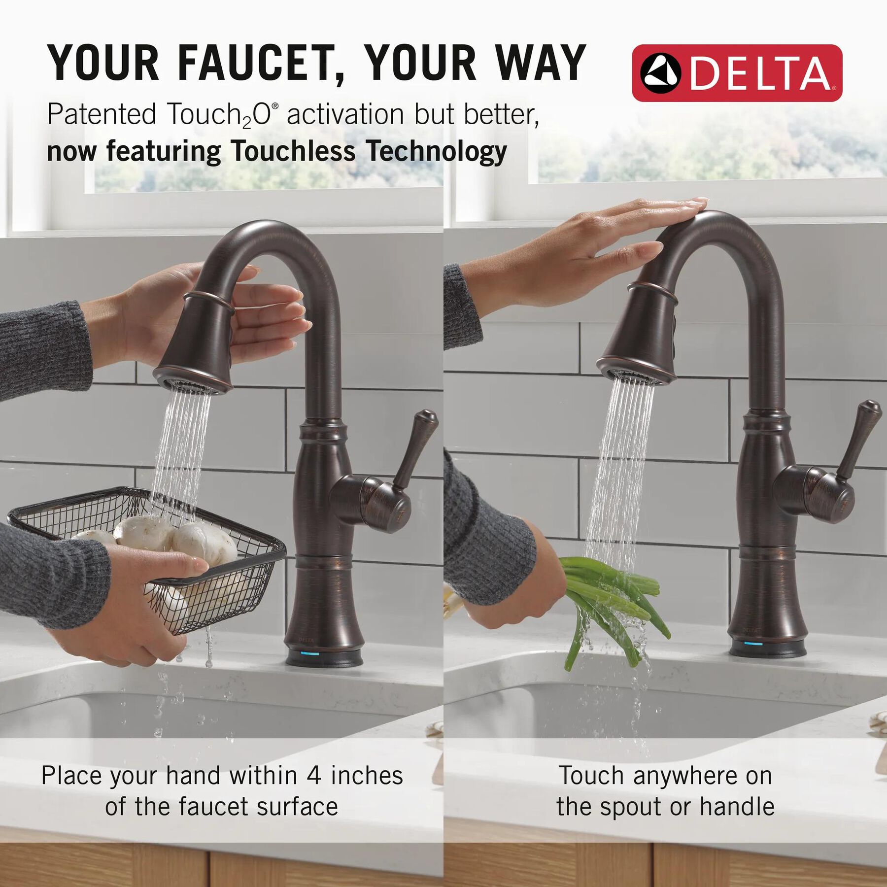 Touch2O&reg; Bar / Prep Faucet with Touchless Technology