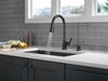 Pull-Down Kitchen Faucet w/Soap (Recertified)