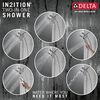 In2ition&reg; H<sub>2</sub>Okinetic&reg; 5-Setting Two-in-One Shower (Recertified)