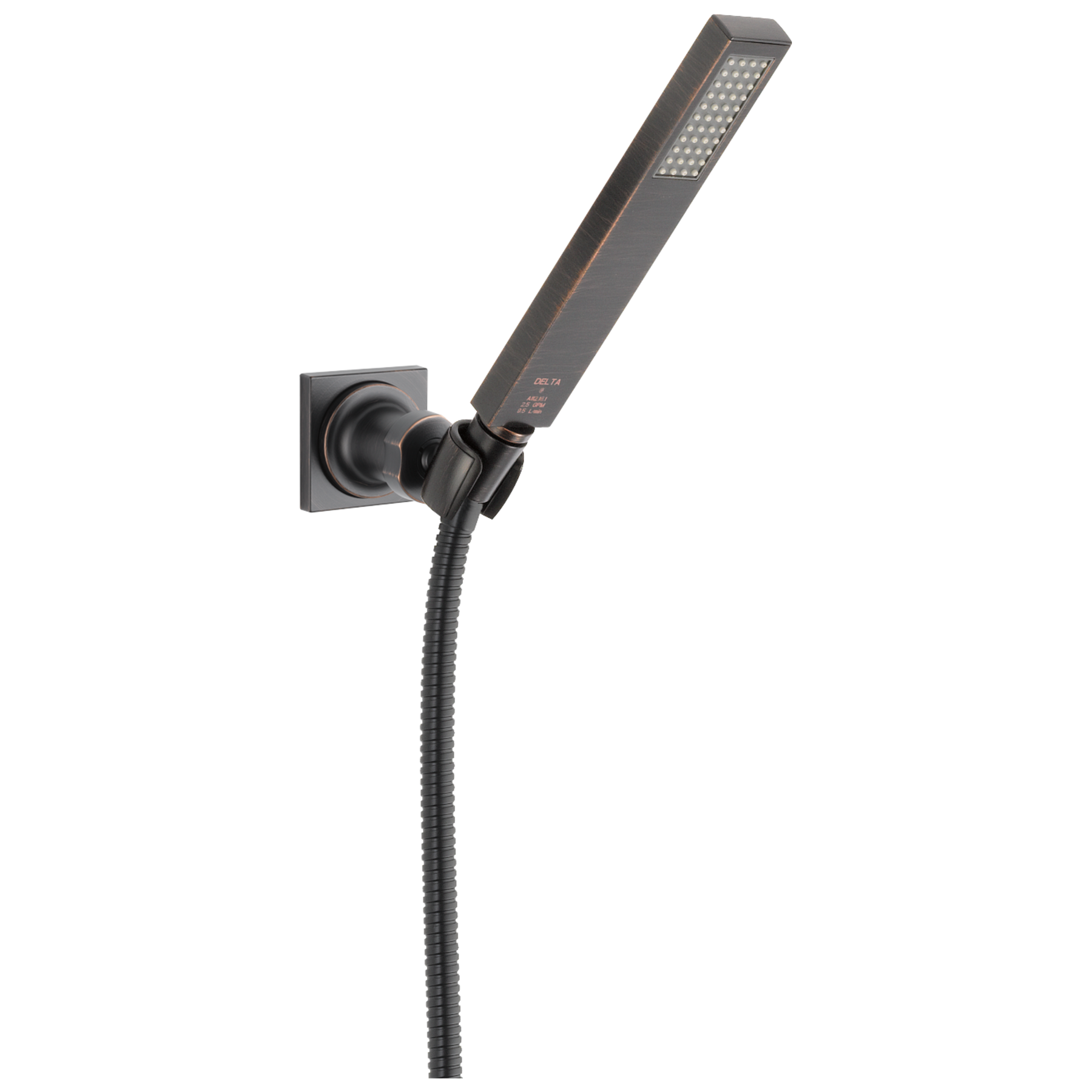 Premium Single-Setting Adjustable Wall Mount Hand Shower