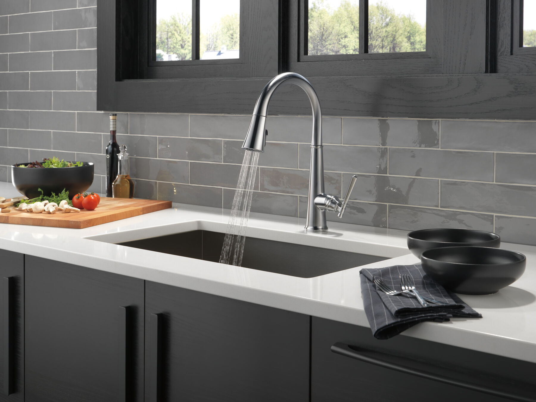 Pull-Down Kitchen w/ShieldSpray (Recertified)