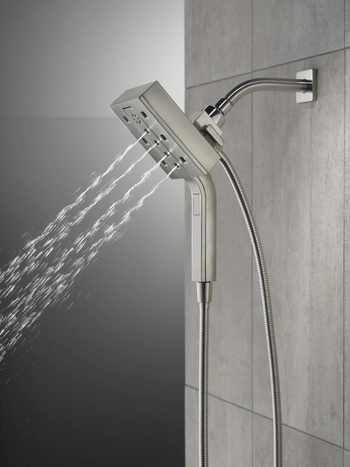 H<sub>2</sub>Okinetic&reg; In2ition&reg; 4-Setting Two-in-One Shower (Recertified)