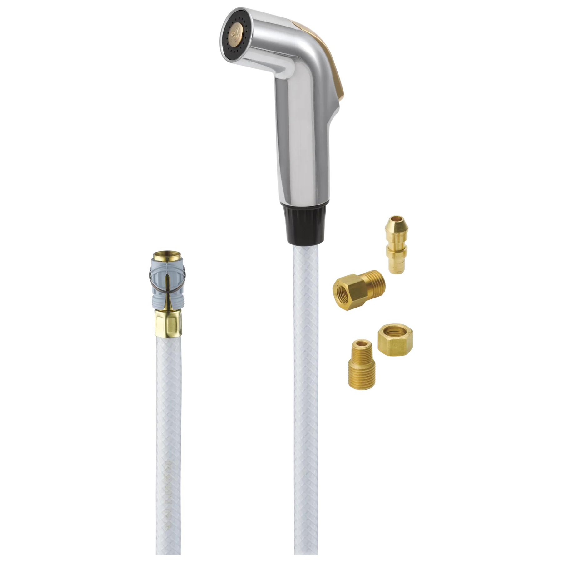 Side Spray & Hose Assembly in Chrome / Brass RP28900CB | Delta Faucet