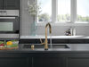 Single Handle Pull-Down Kitchen Faucet with Touch<sub>2</sub>O&reg; Technologyand Soap Dispenser