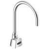 Deckmount Electronic SE Gooseneck Fct, HW, 0.5gpm, Trim only