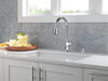 Single Handle Pull-Down Kitchen Faucet with Soap Dispenser and ShieldSpray Technology
