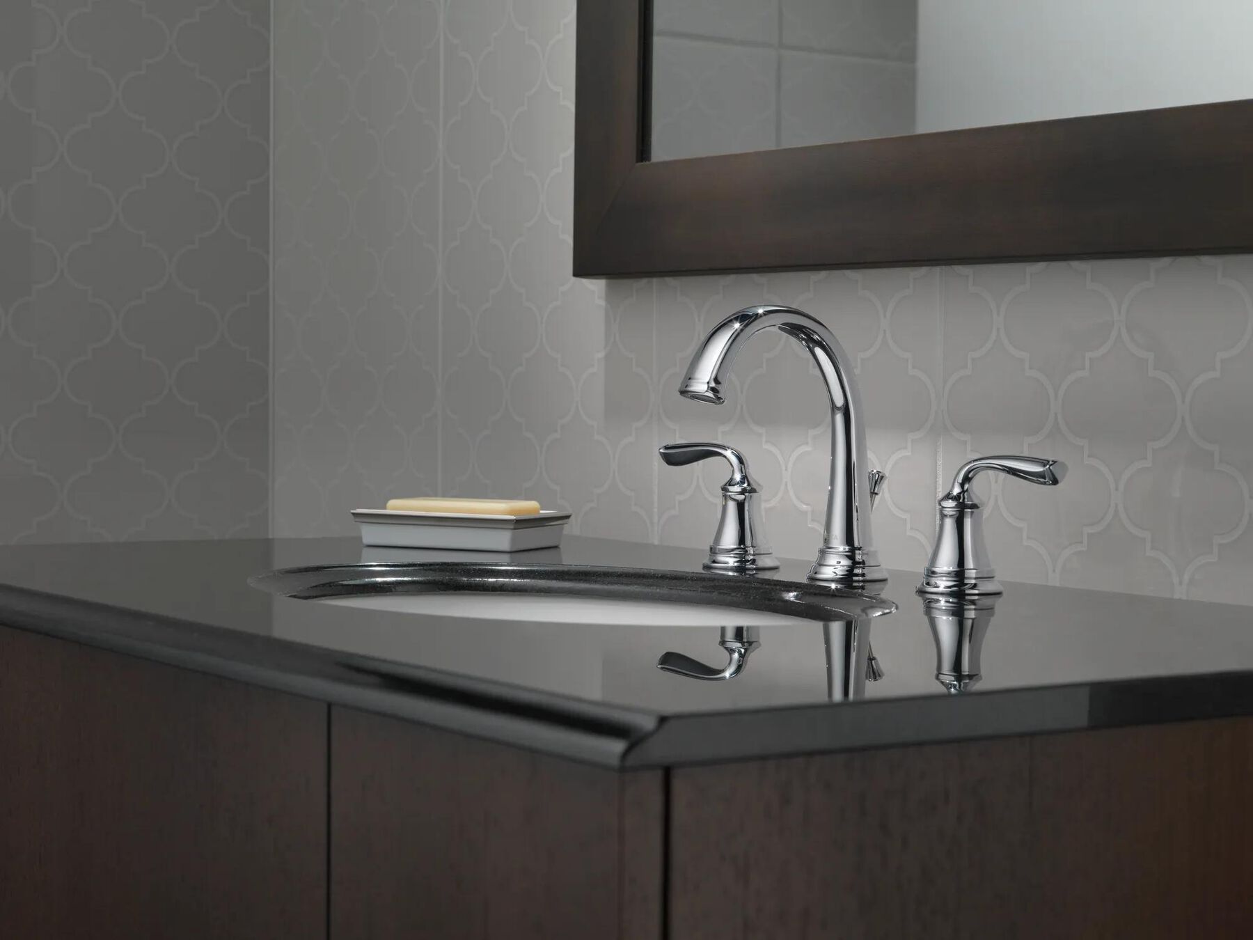 Two Handle Widespread Bathroom Faucet