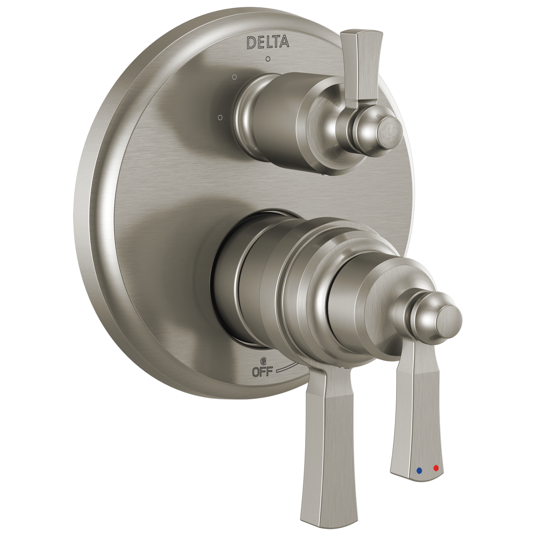Traditional 2-Handle Monitor 17T Series Valve Trim with 6 Setting Diverter