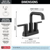 Centerset Bathroom Faucet (Recertified)