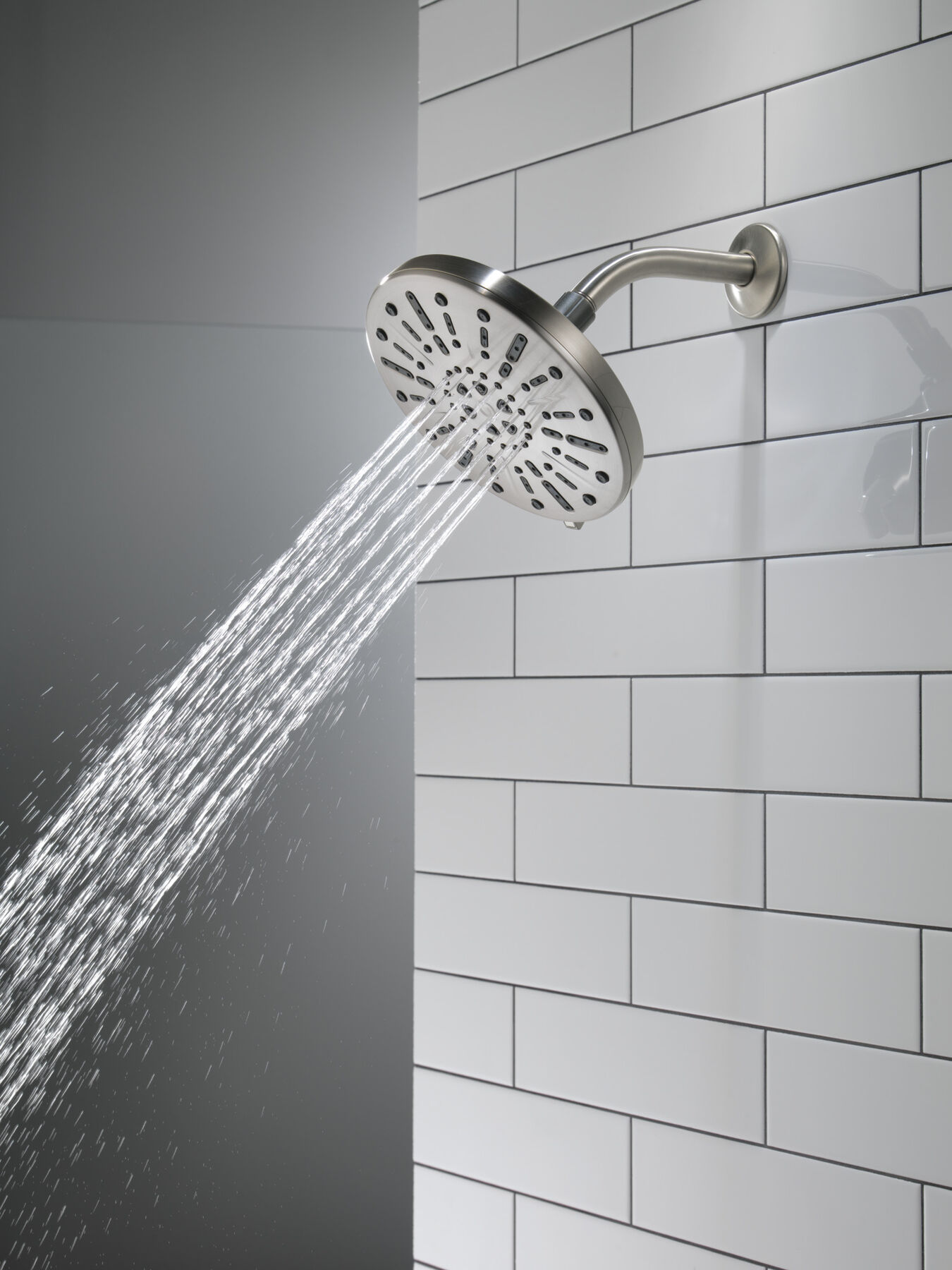 4-Setting Raincan Shower Head