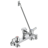 Two Handle 8 In Wallmount Service Sink Faucet