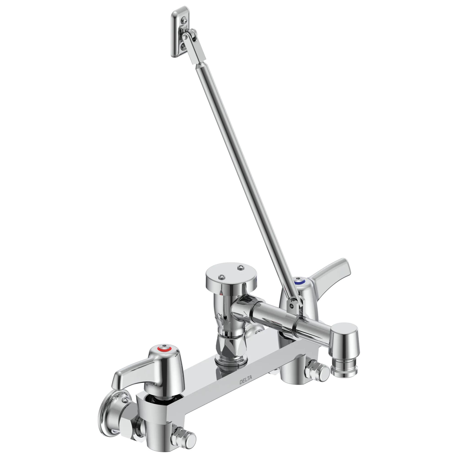 Two Handle 8 In Wallmount Service Sink Faucet