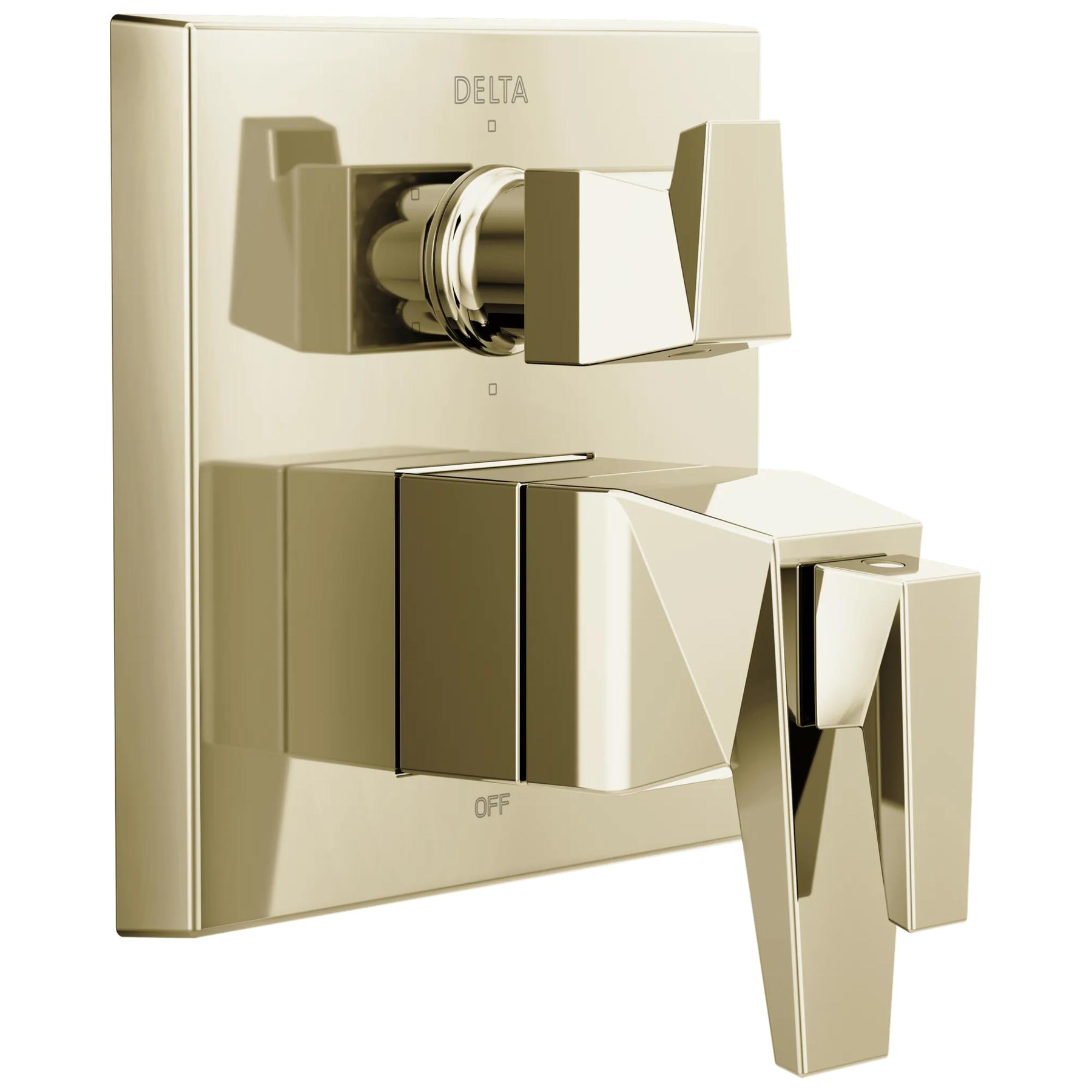 Two-Handle Monitor 17T Series Valve Trim with 6-Setting Diverter