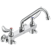 Two Handle 8 In Wallmount Service Sink Faucet
